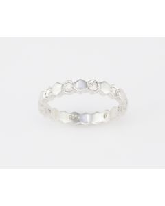 Silver Ring with Zircon (J108737)