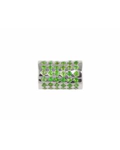Silver Charm with Chrome Diopside (J288911)